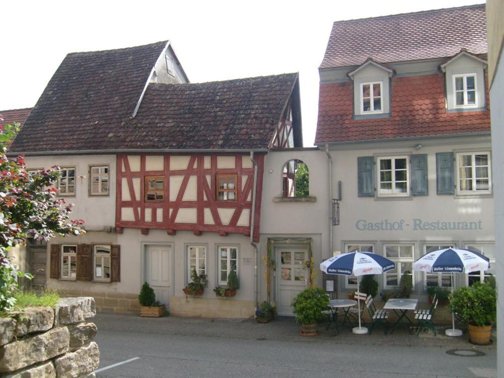Gasthof Blauer Bock Швебиш-Халль Экстерьер фото