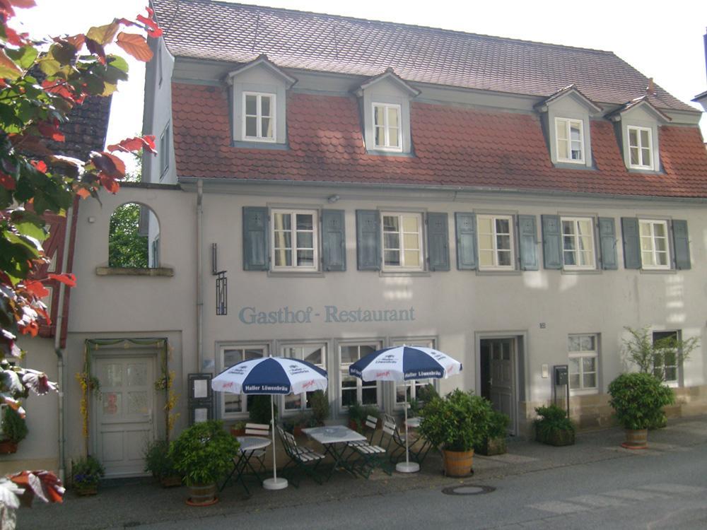 Gasthof Blauer Bock Швебиш-Халль Экстерьер фото